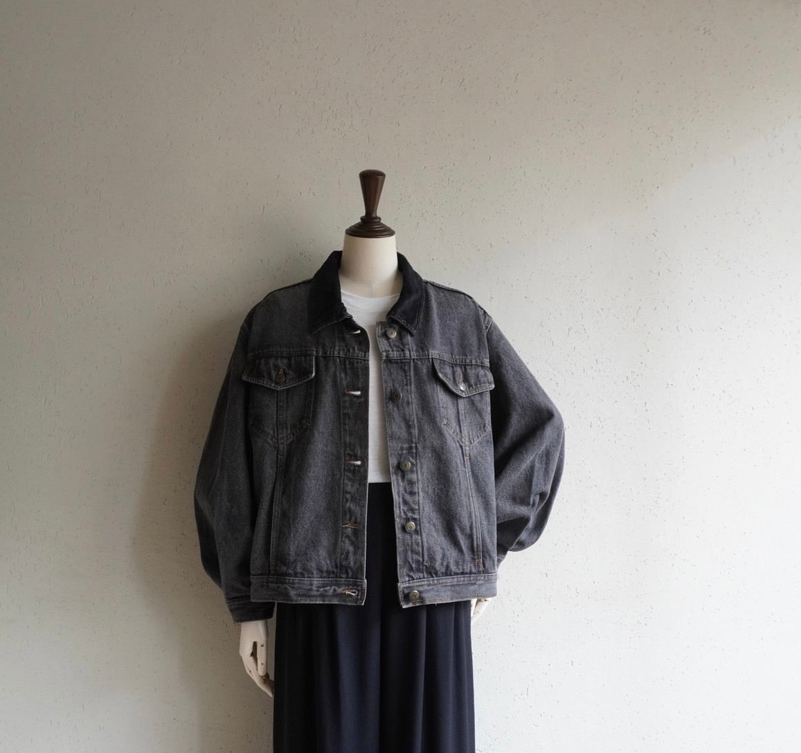 90s EURO Denim×Corduroy Jacket