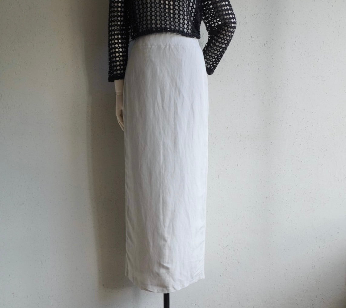 90s "Alberto Fabiani" Slit Design Skirt