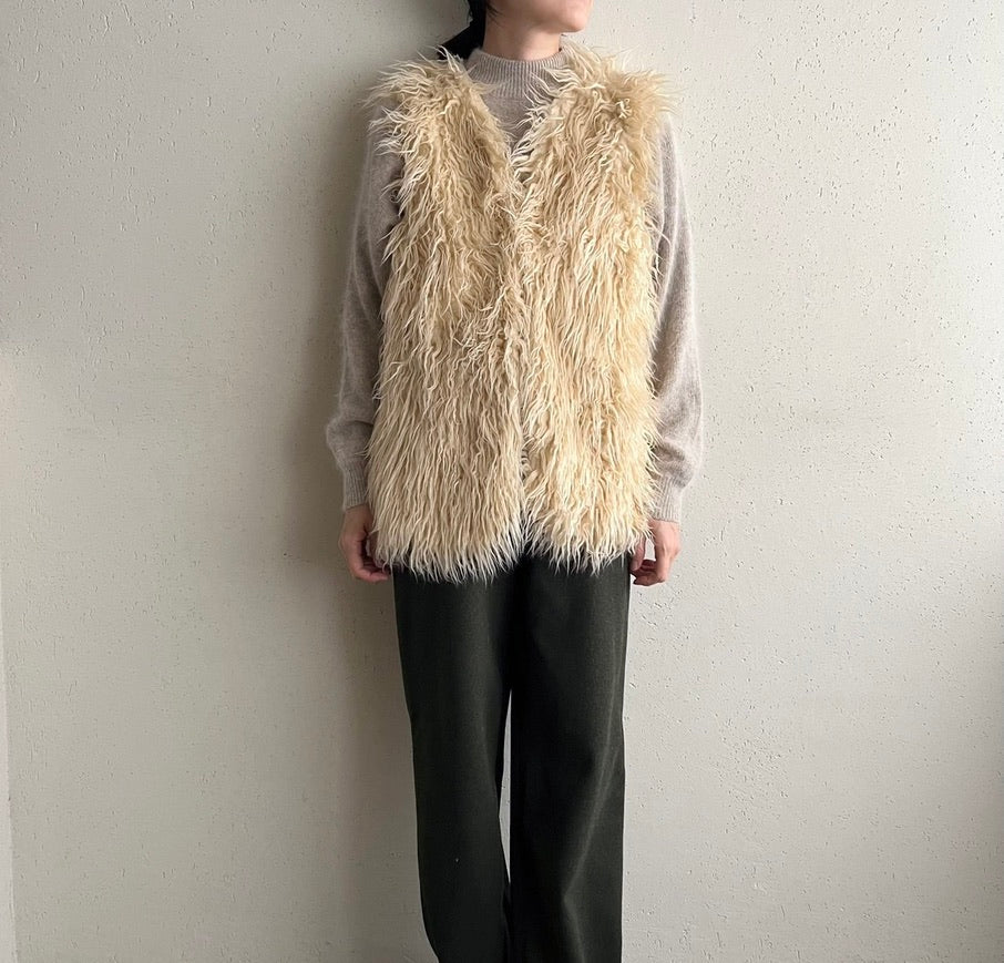 90s Fur Vest