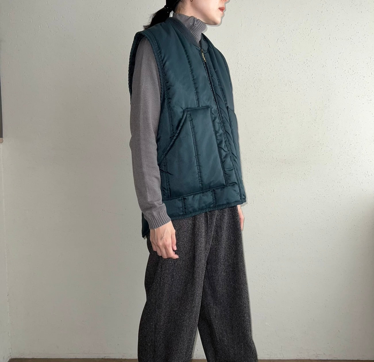 90s Quilted Vest