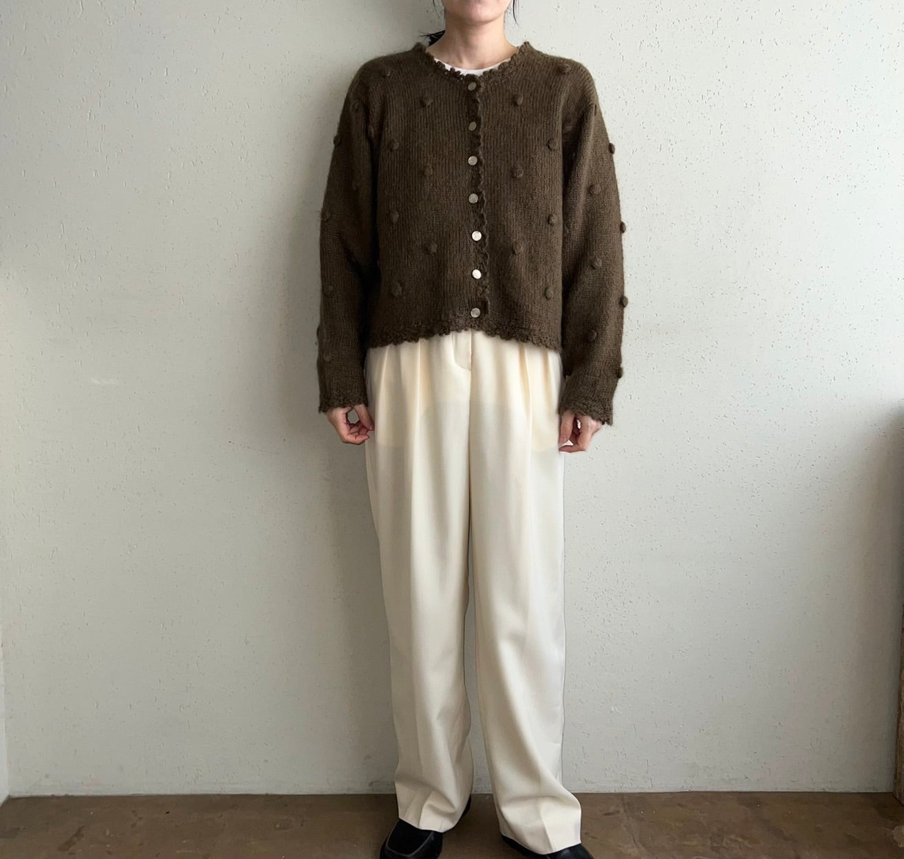 90s Design Knit Cardigan