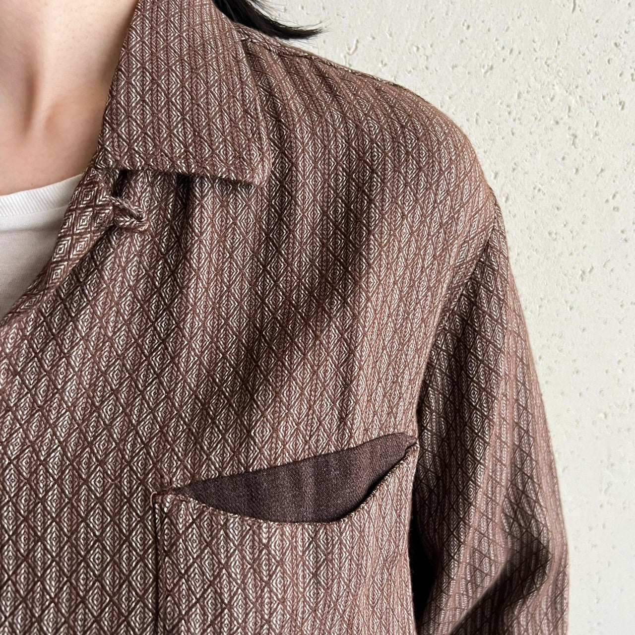 60s "SPIRE" Pattern shirt