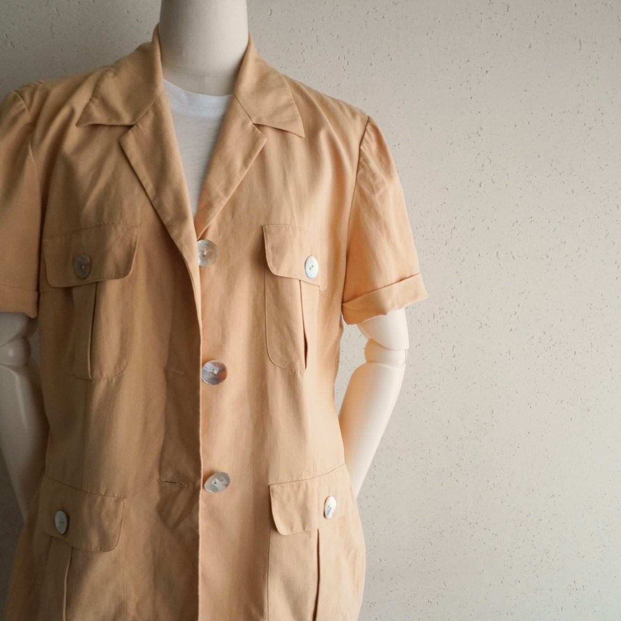 90s Silk Shirt, Jacket
