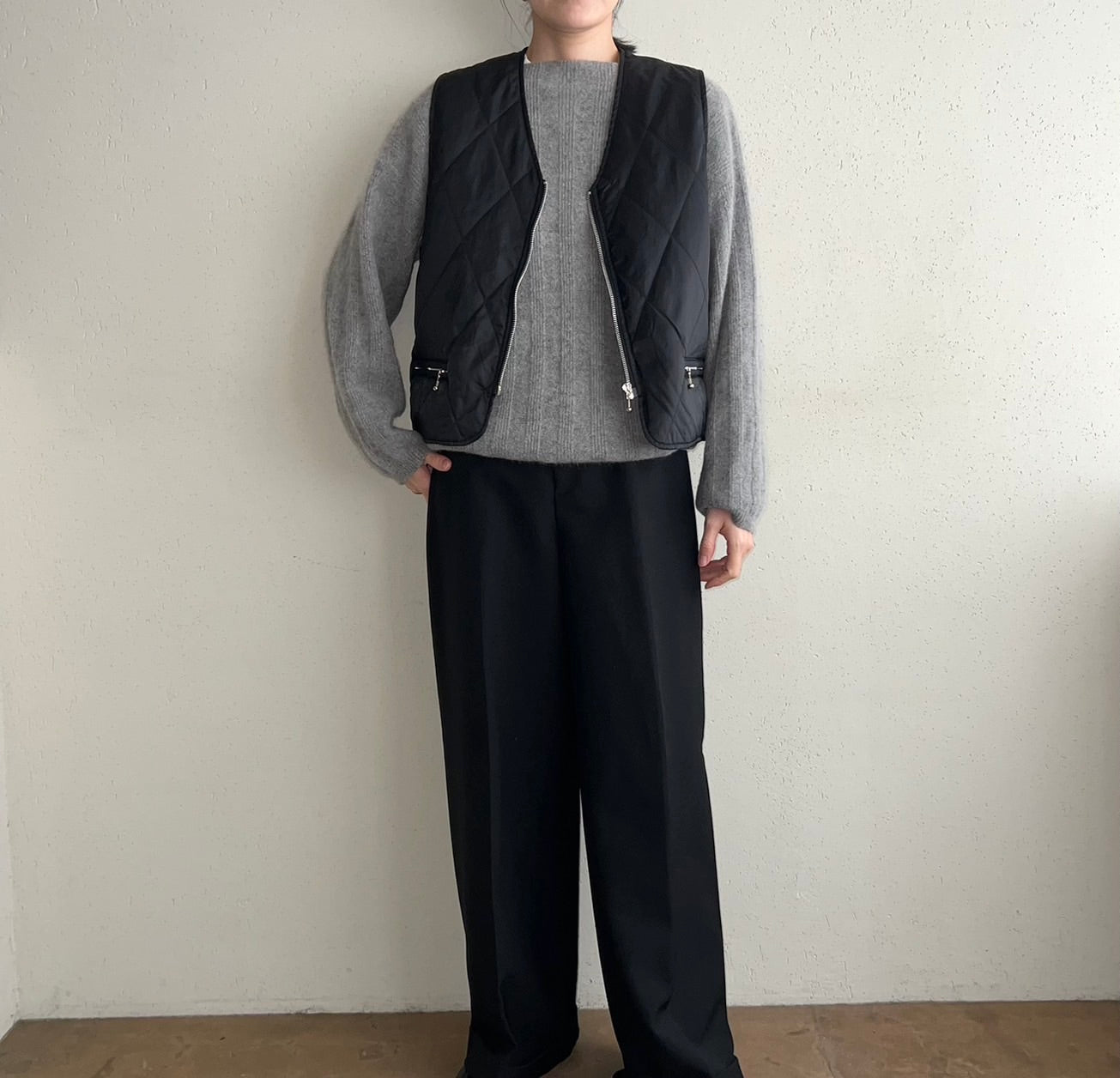 90s EURO Quilted Vest