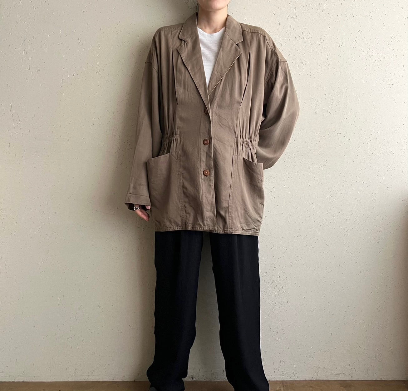 90s Rayon Jacket Made in France