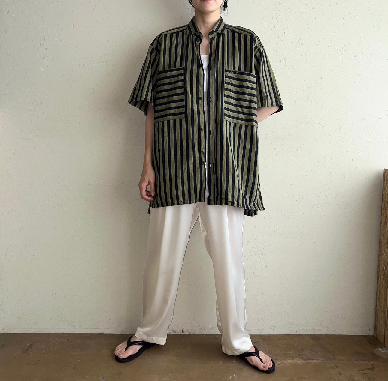 90s EURO Striped Shirt