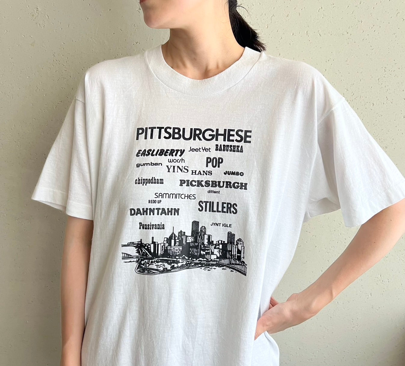 90s Printed T-shirt Made in USA