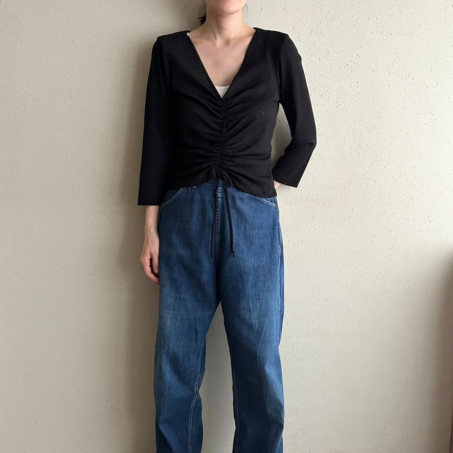 90s Black Top Made in USA