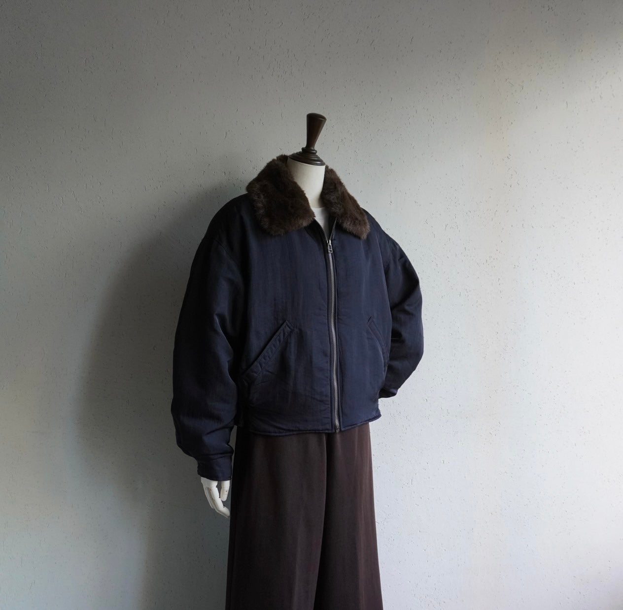 90s Black Nylon Jacket