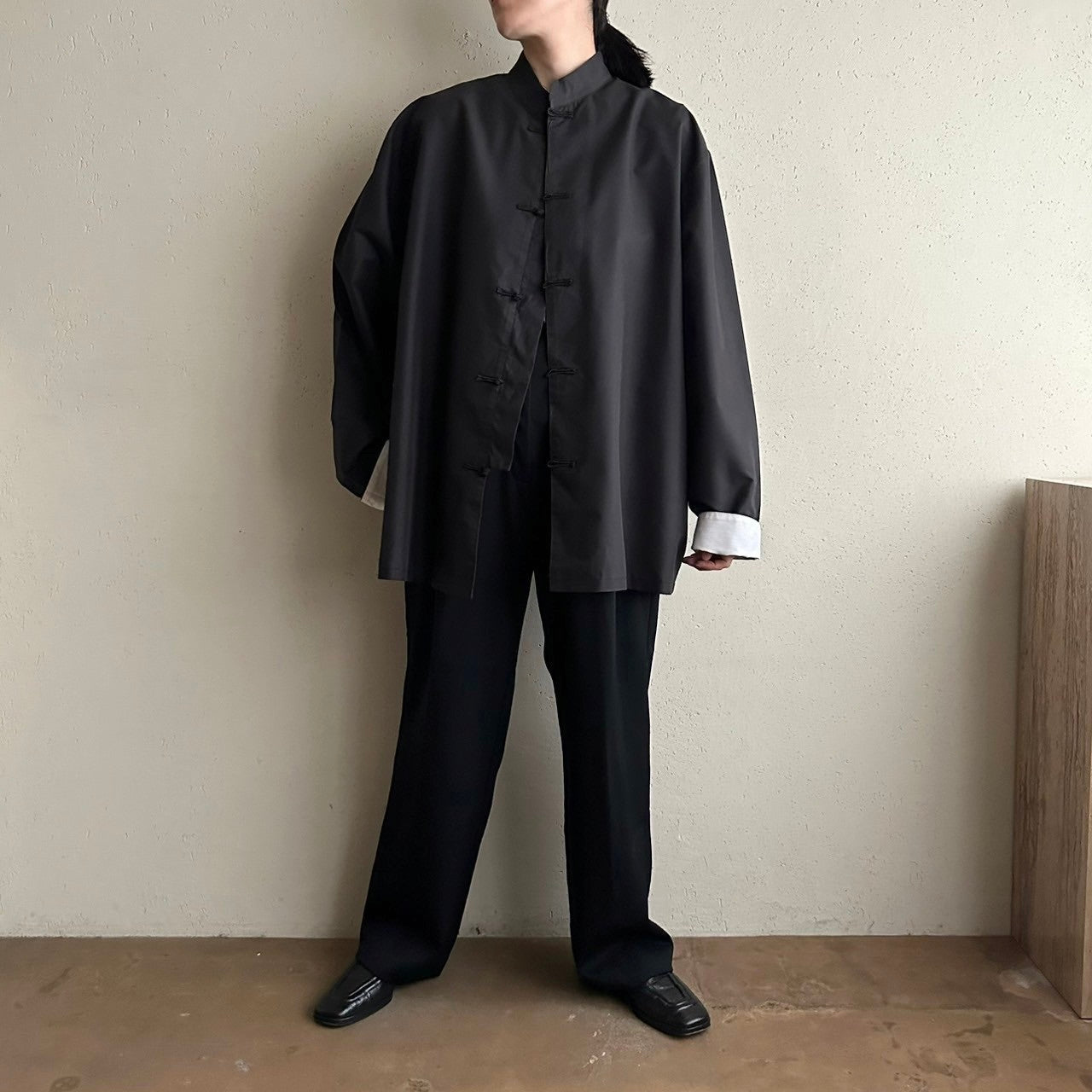 90s Asian Design Shirt Jacket