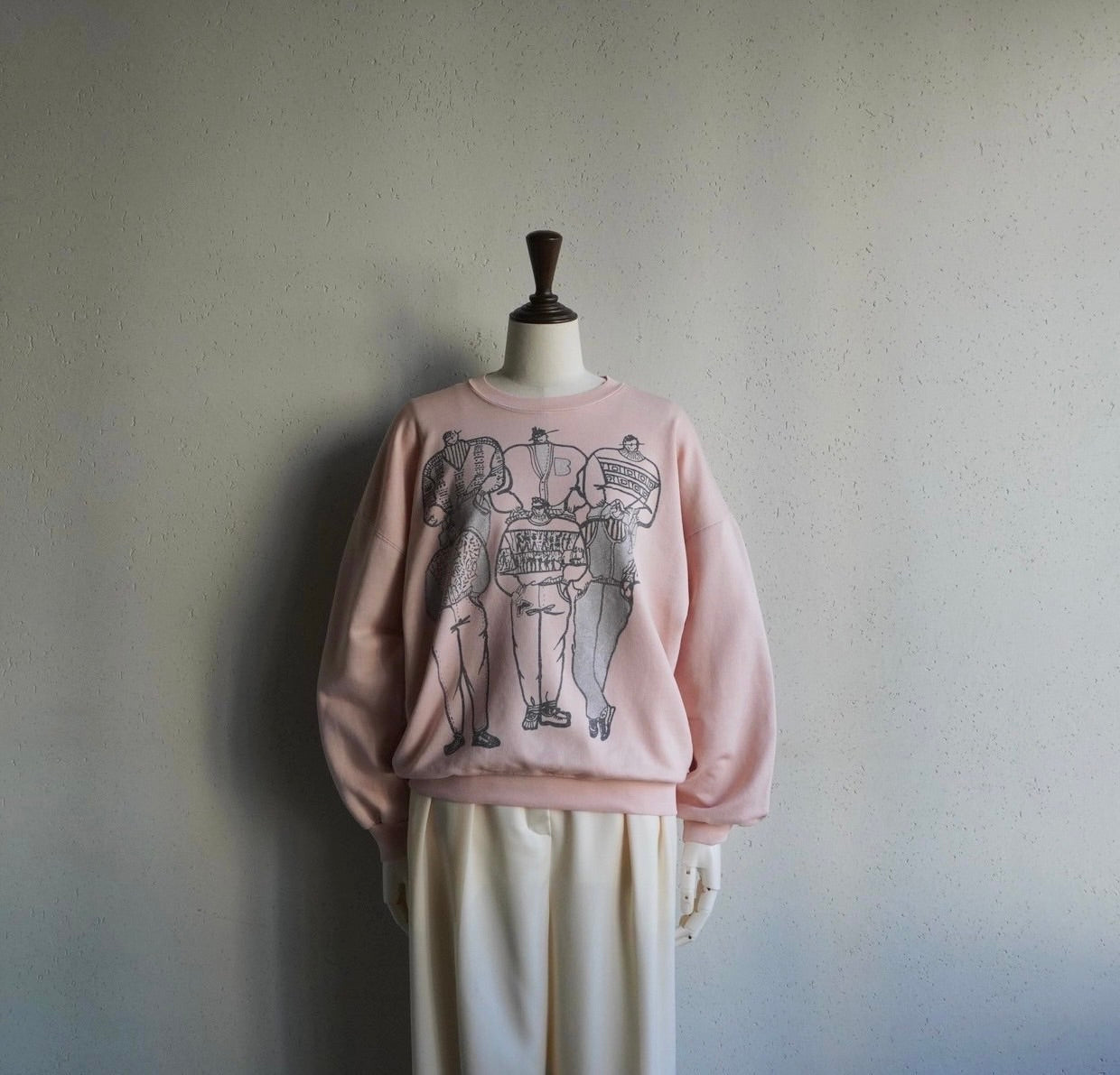 90s Printed Sweater