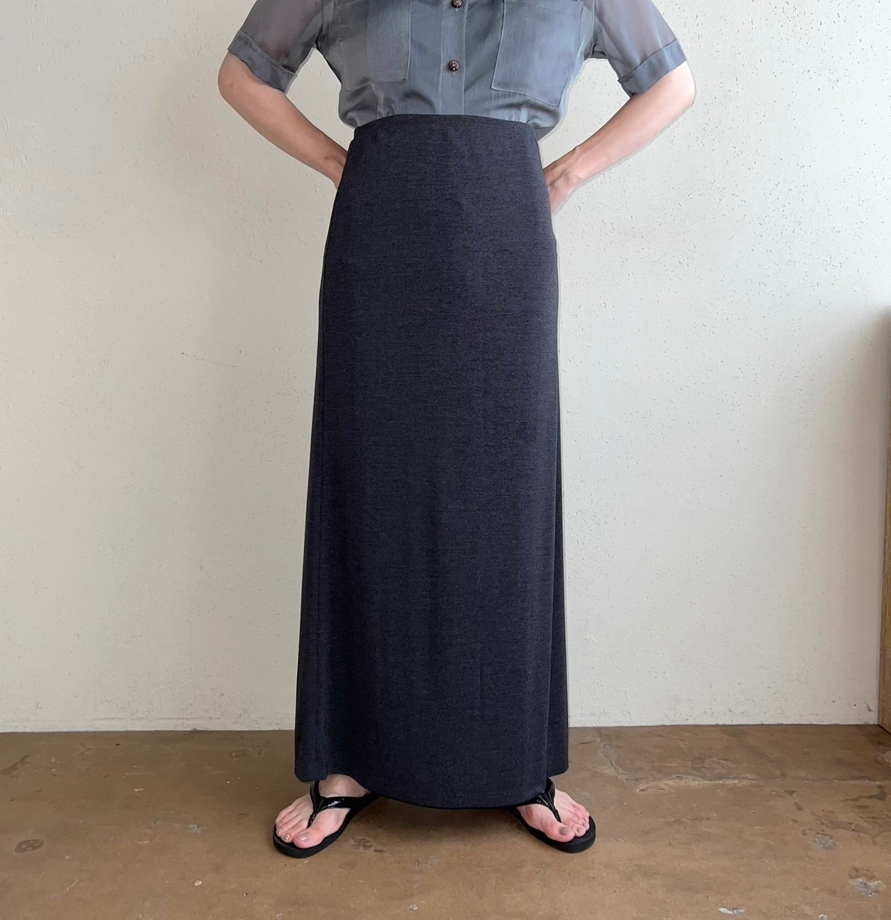 90s Rayon Skirt
