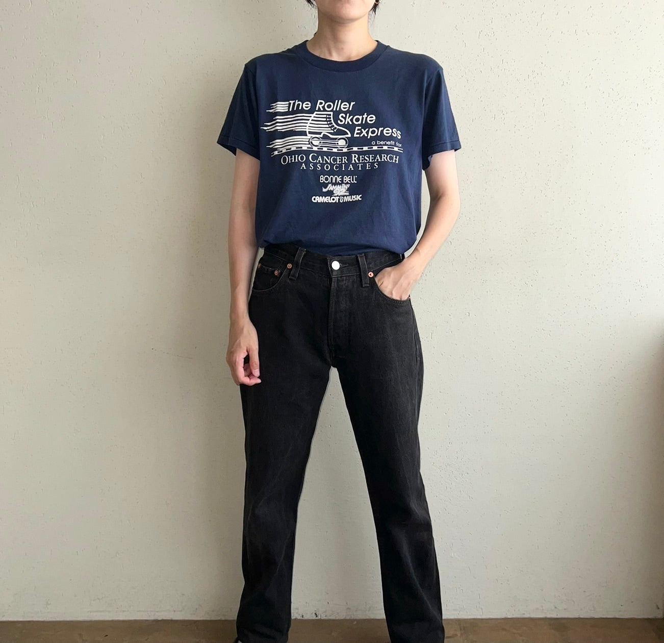 80s Printed T-shirt Made in USA