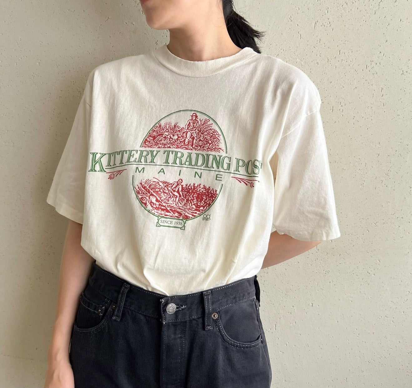 90s Printed T-shirt Made in USA