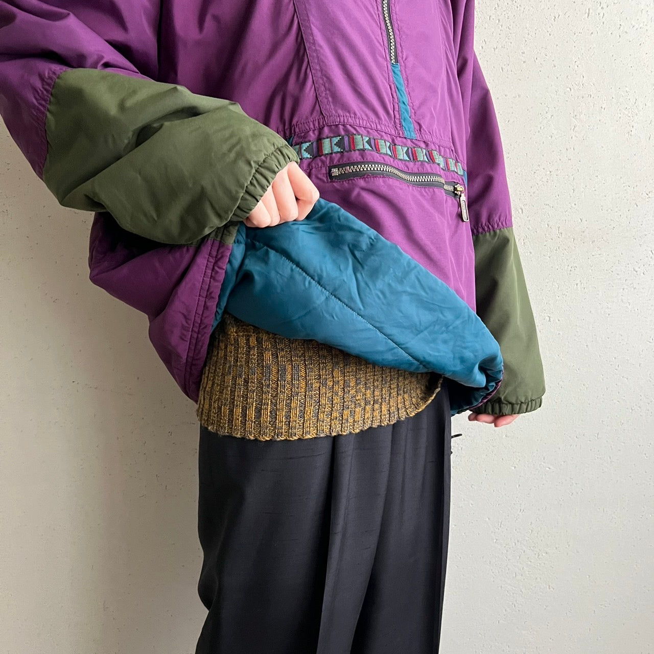 80s "L.L.Bean " Nylon Jacket Made in USA