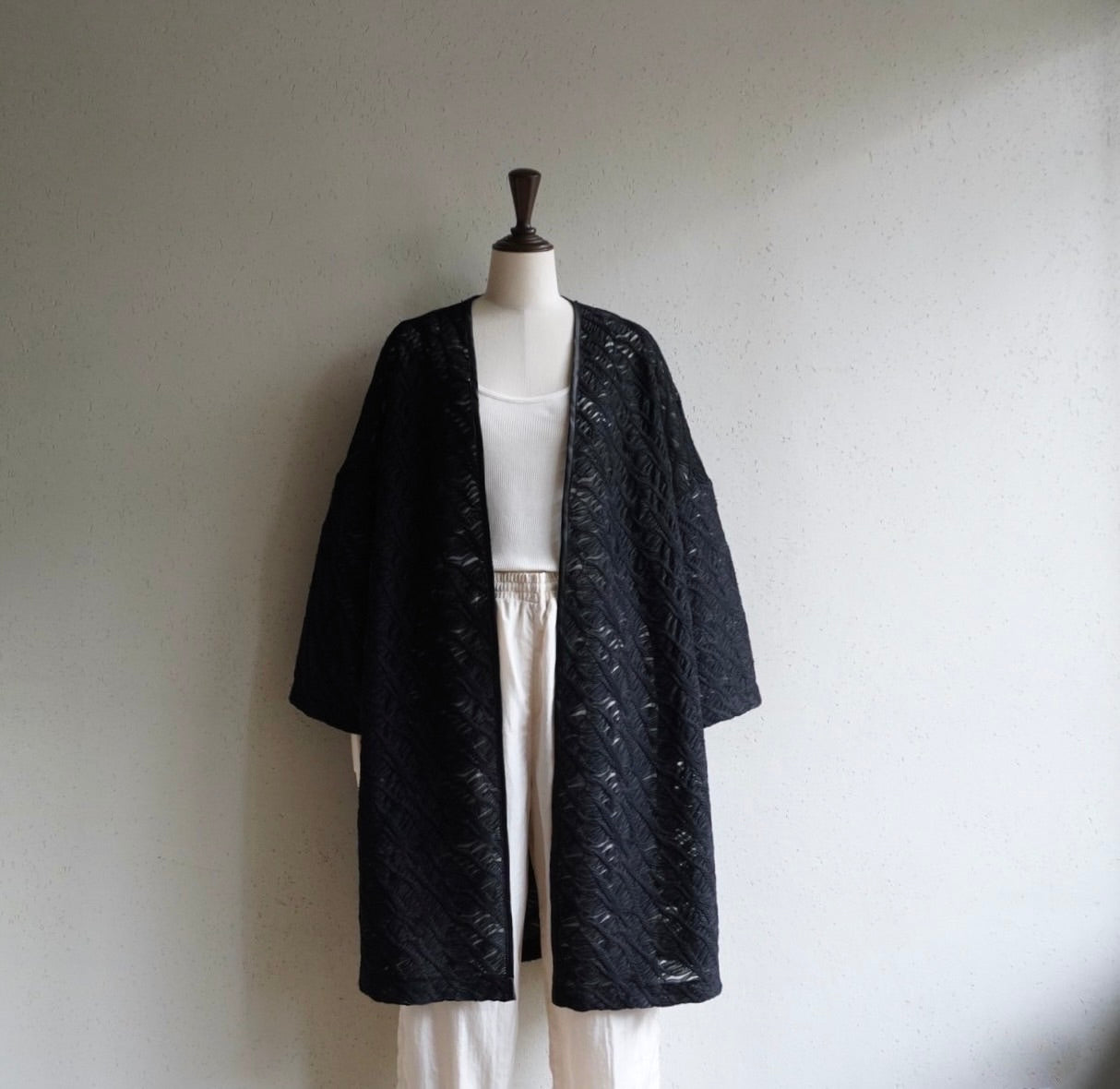 90s Black Robe Made in UK