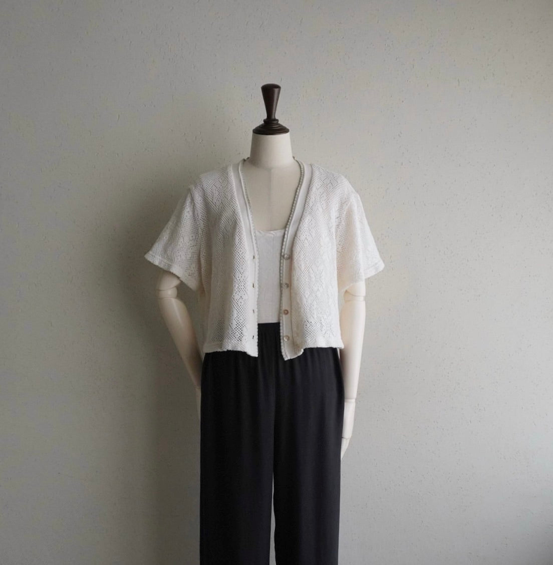90s Design Top Cardigan