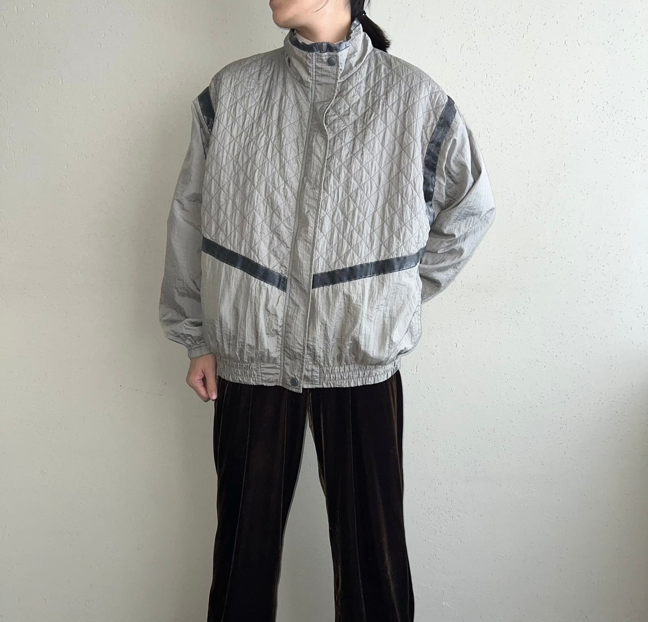 90s Design Nylon Jacket