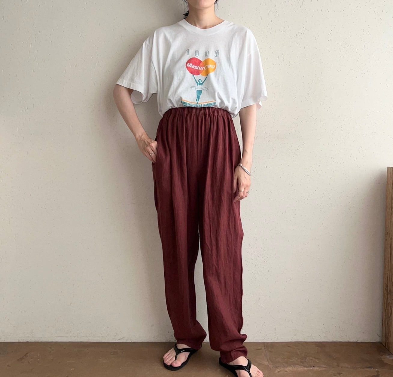 90s "Master Card" Printed T-shirt Made in USA