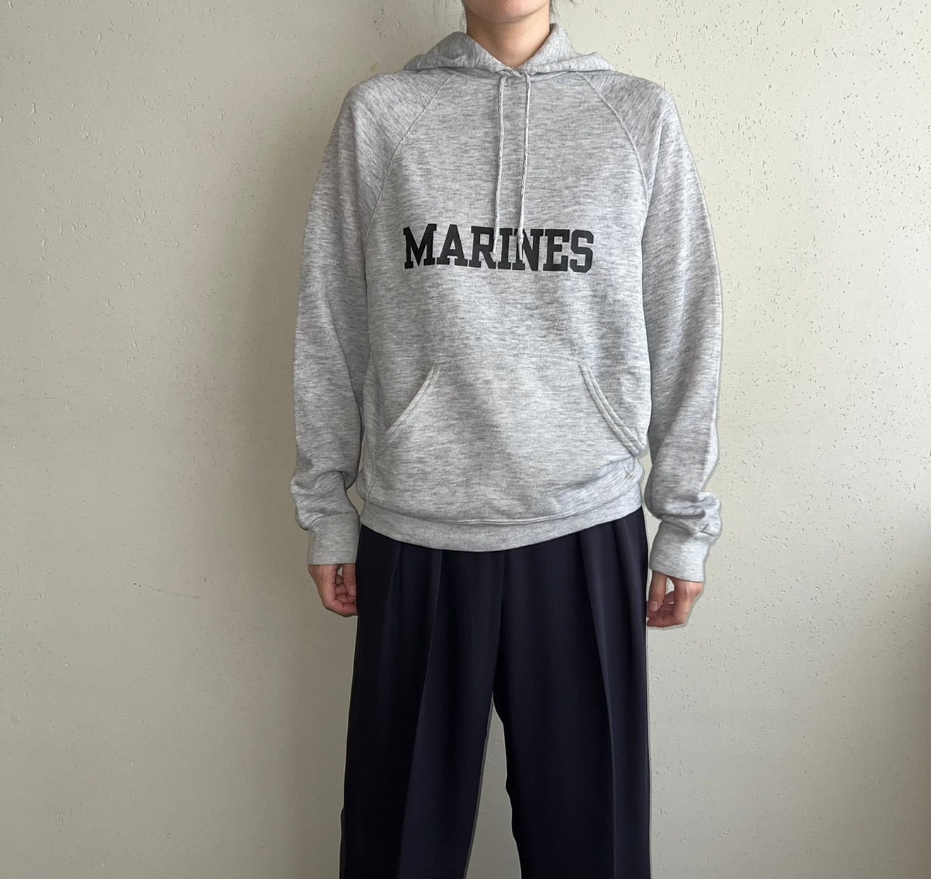 90s Hooded Sweater Made in USA