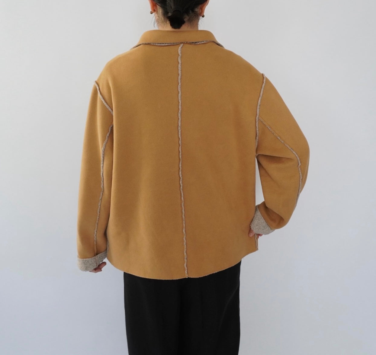 90s Faux Shearling Jacket