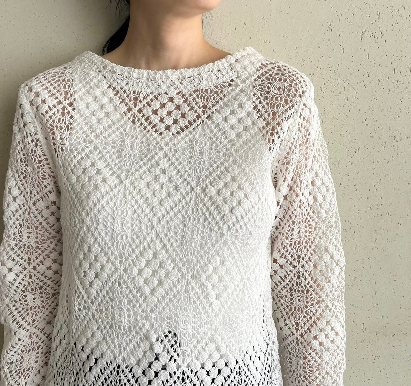 Lace Design Top