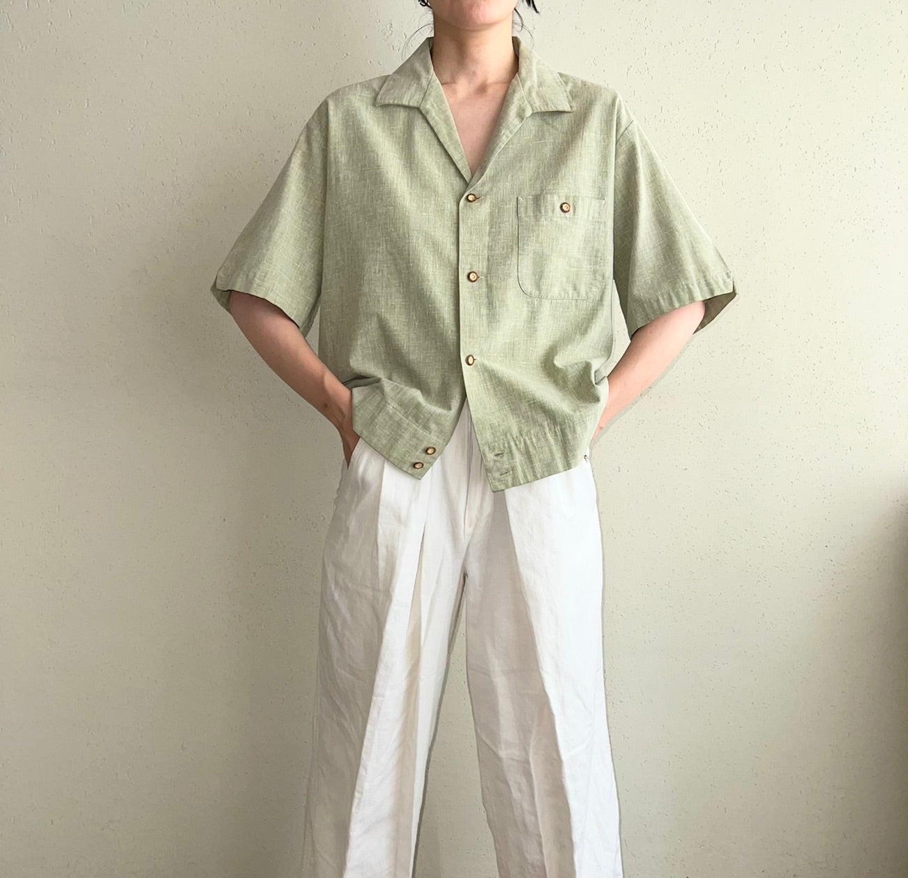 60s "McGREGOR" Box Shirt Made in USA