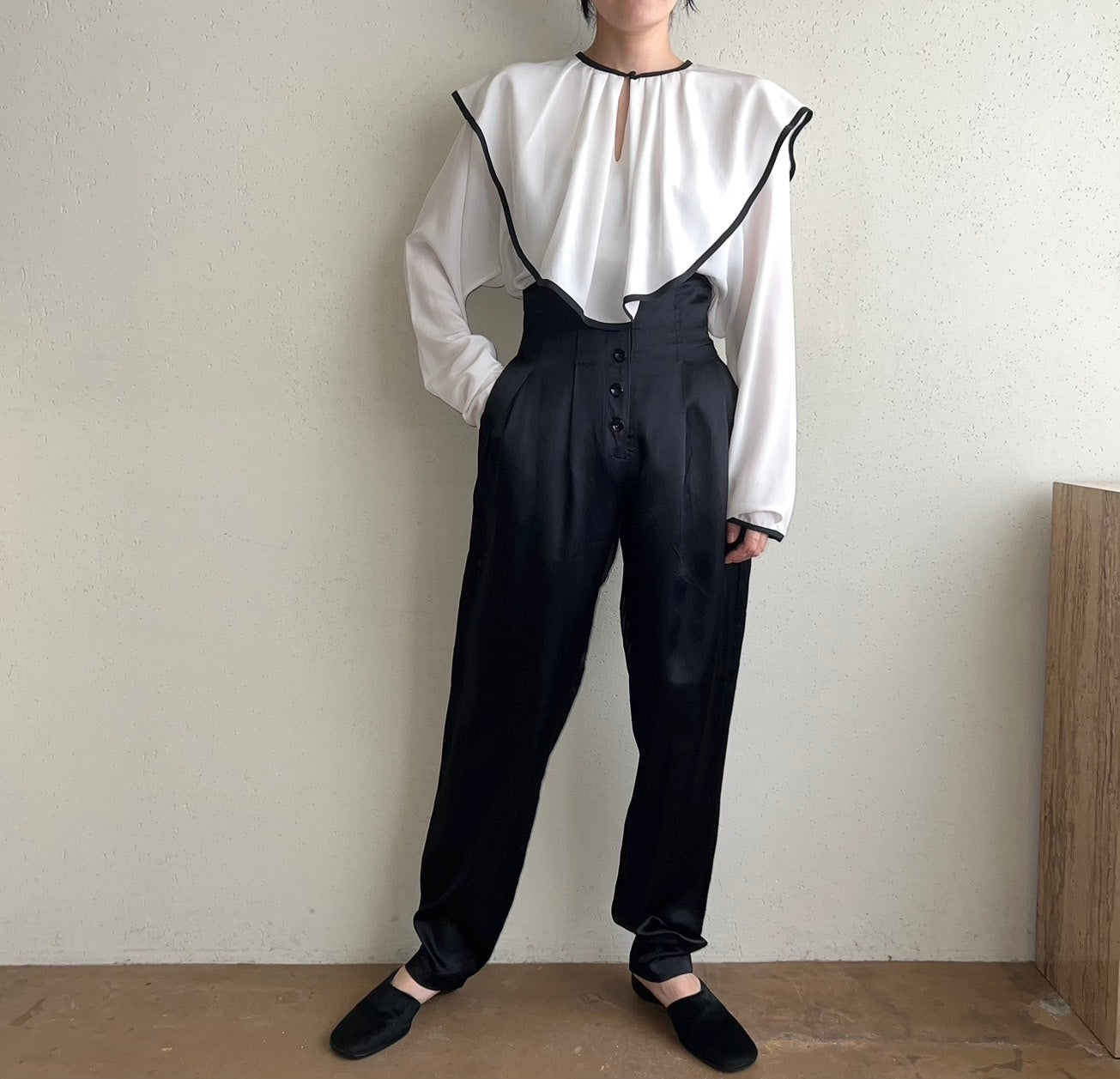80s High Waisted Pants Made in USA
