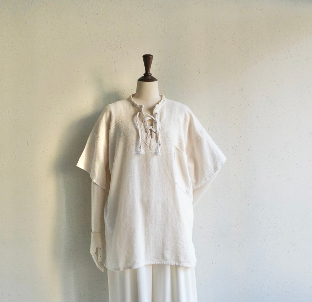 90s Lace Up Tunic
