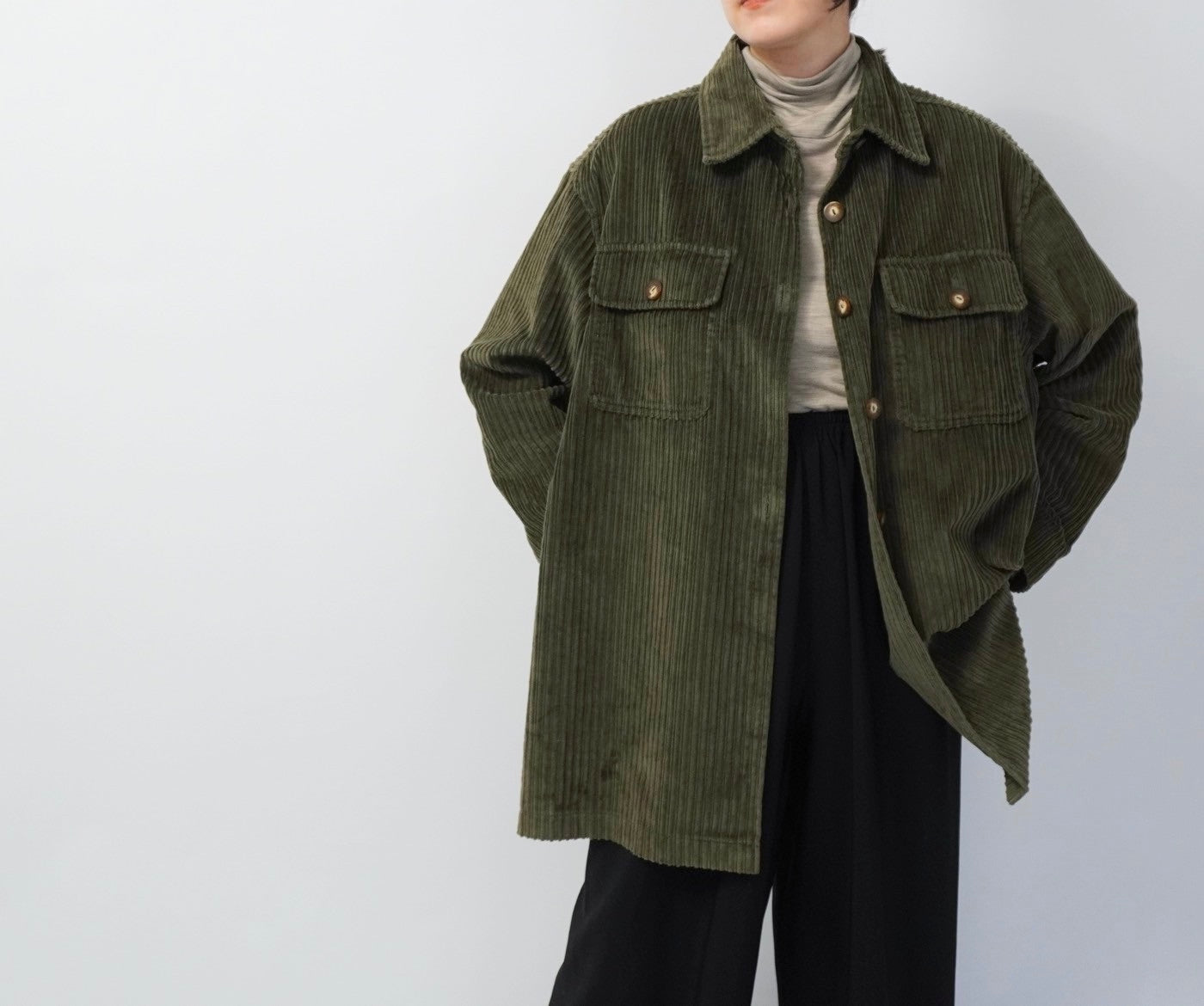 90s Corduroy Shirt, Jacket