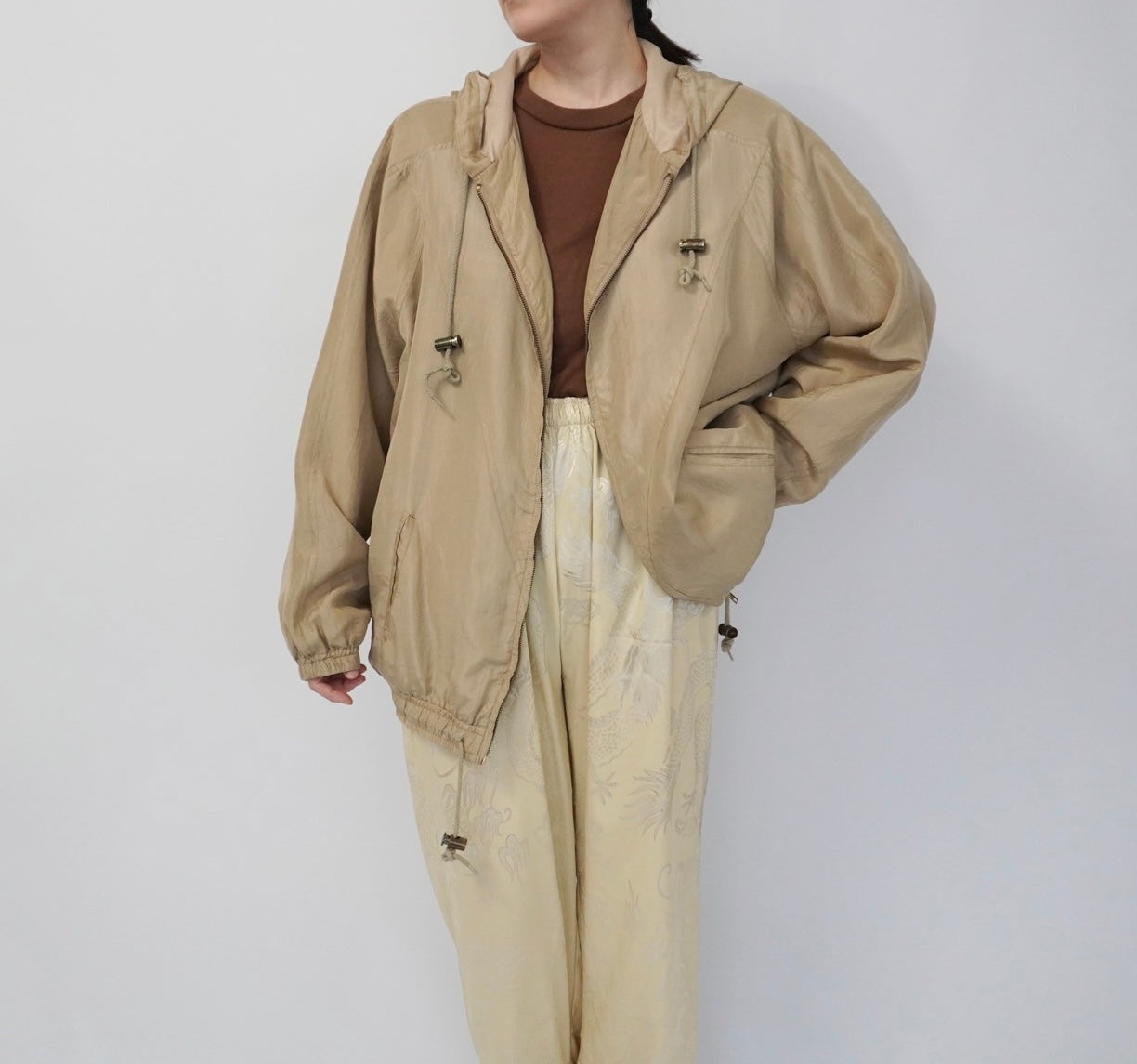 90s Silk Light Jacket
