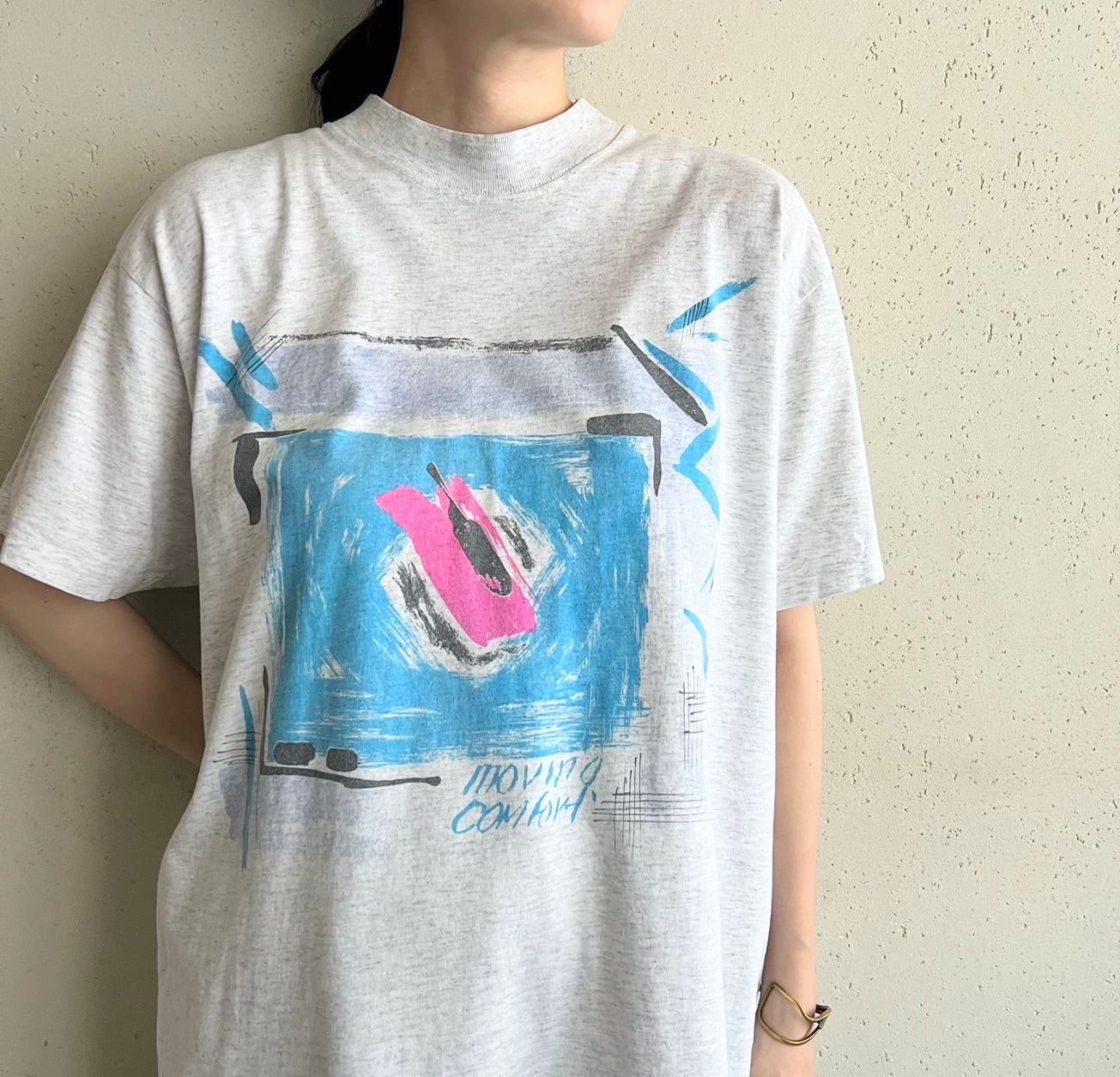 90s Printed T-shirt Made in USA