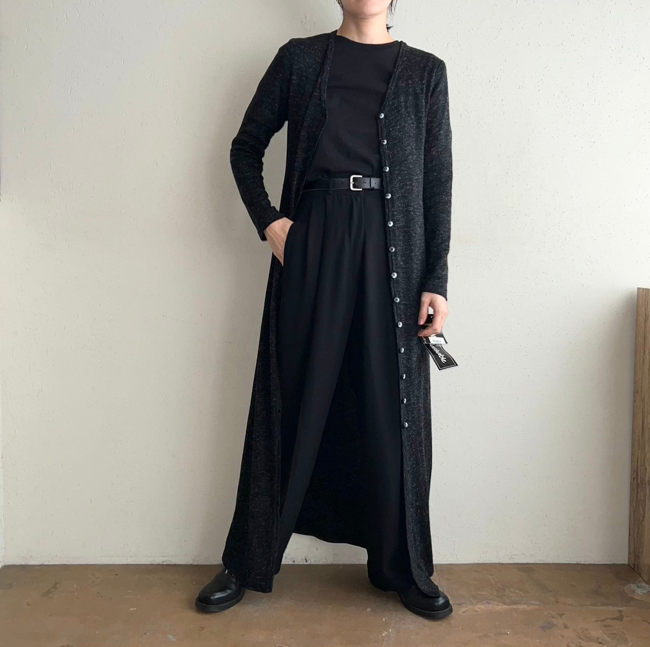 90s Long Cardigan Made in USA Dead Stock