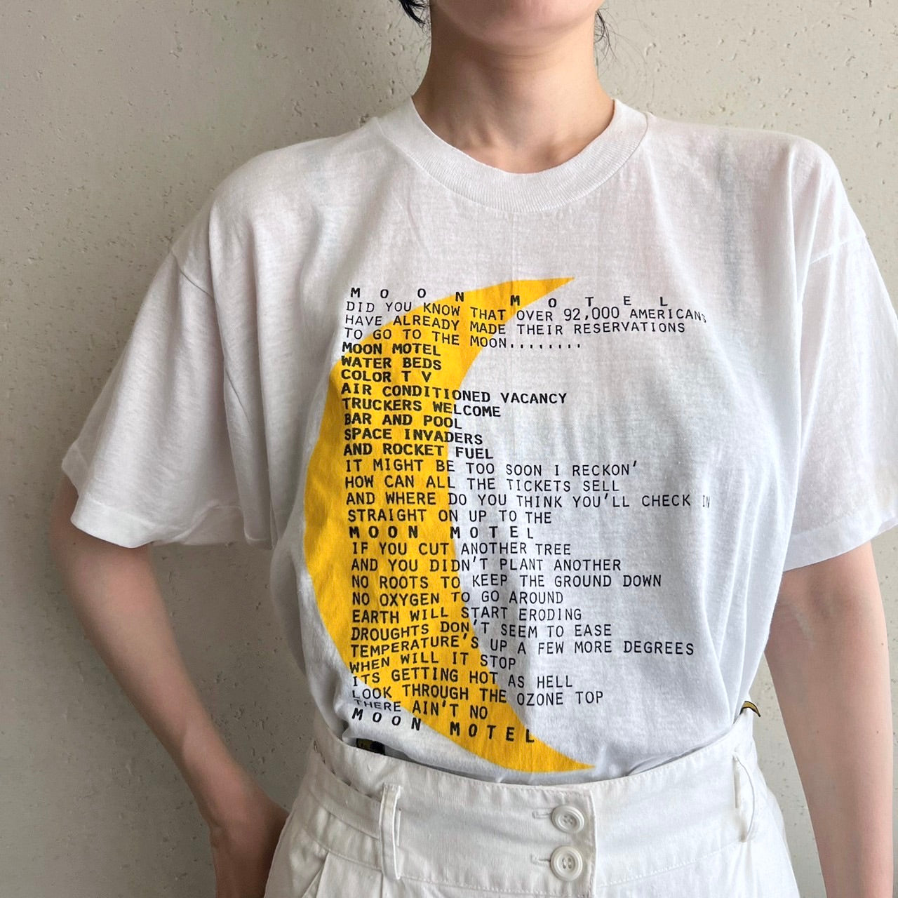 80s Printed T-shirt Made in USA