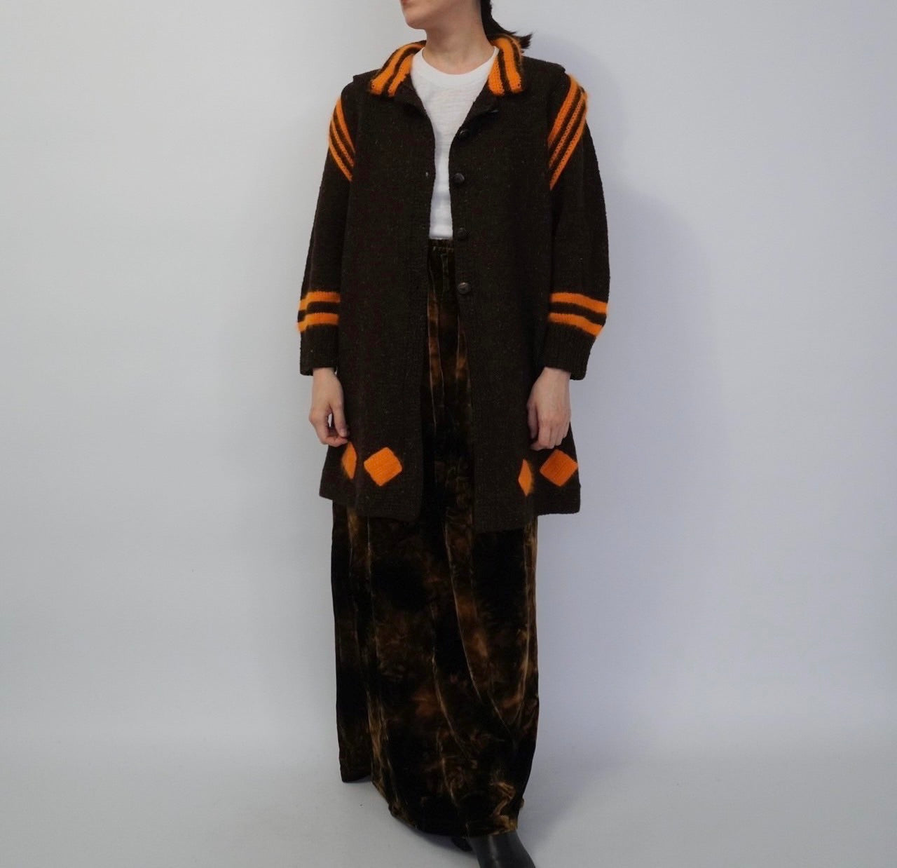 80s Design Knit Jacket
