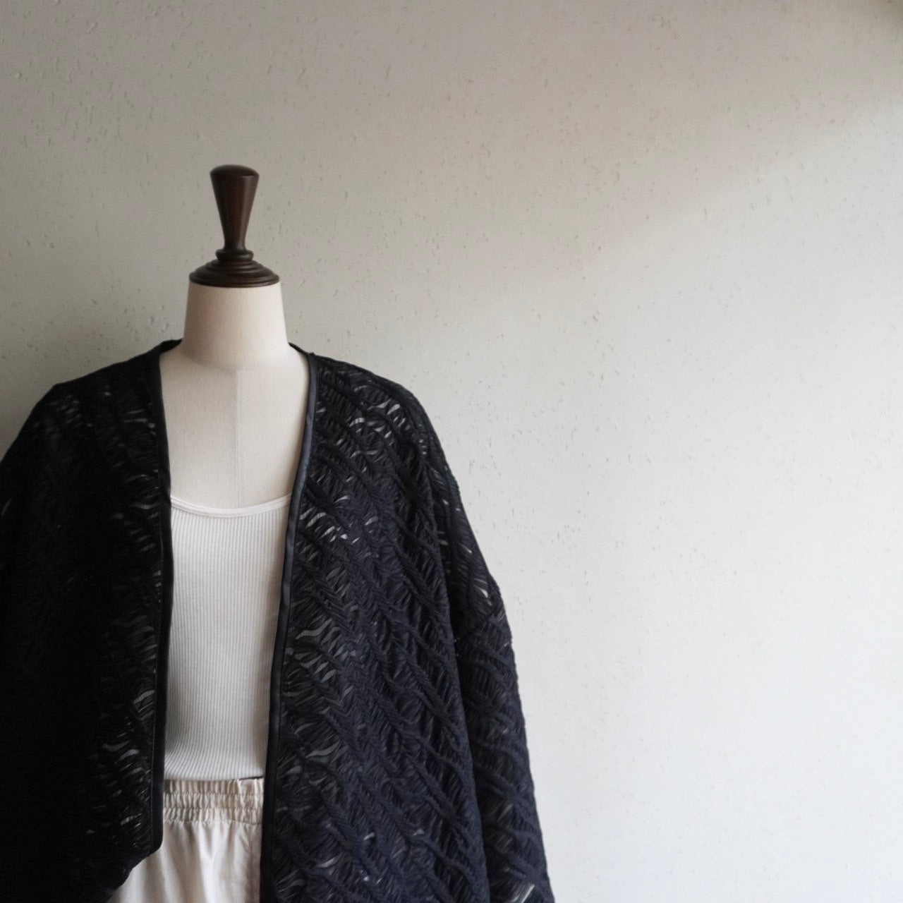 90s Black Robe Made in UK