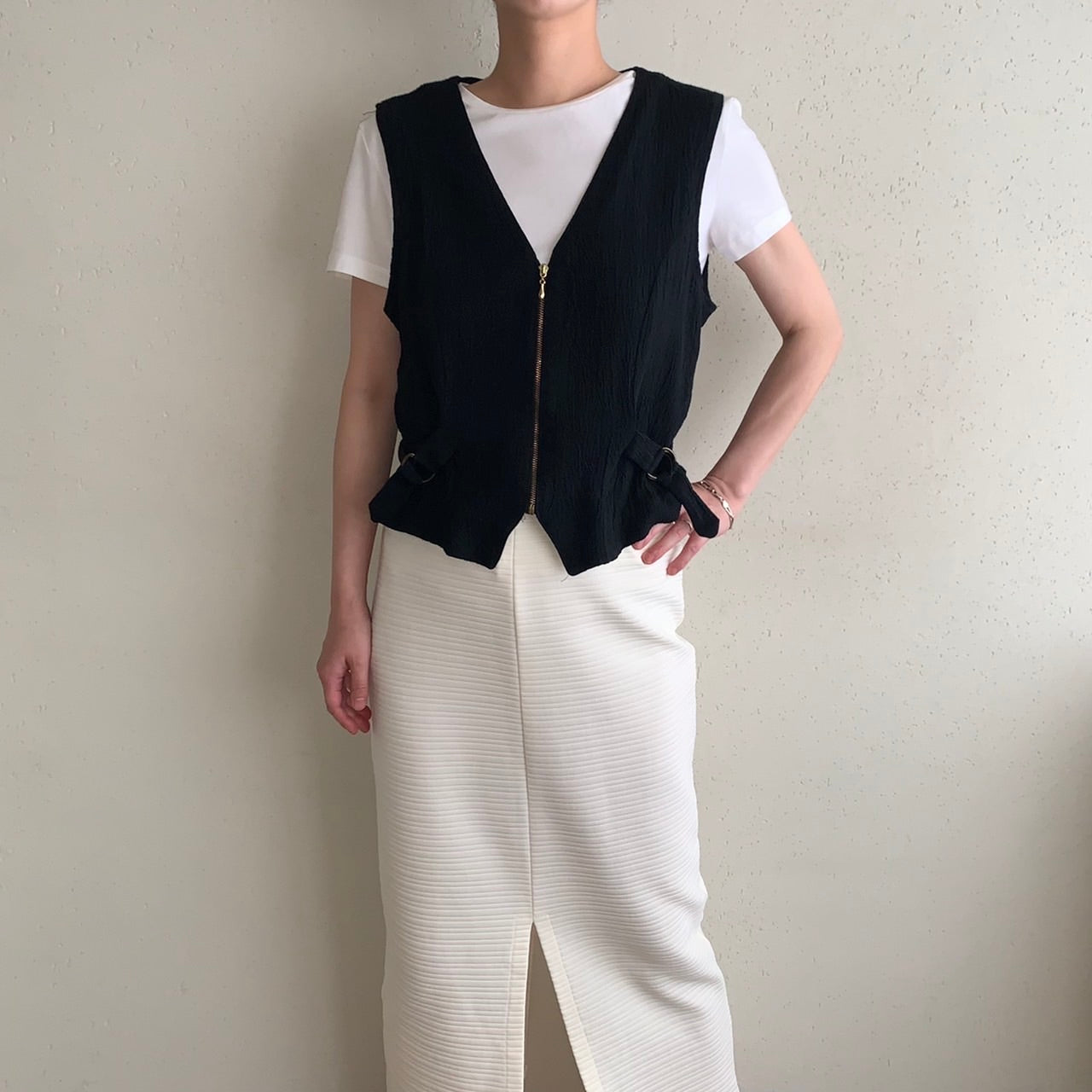 90s Zip Vest Made in USA
