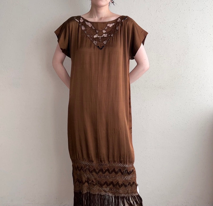 70s EURO Fringe Dress