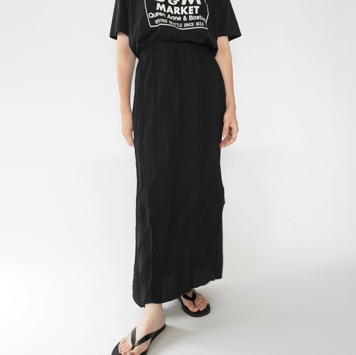 Pleated Skirt Made in USA