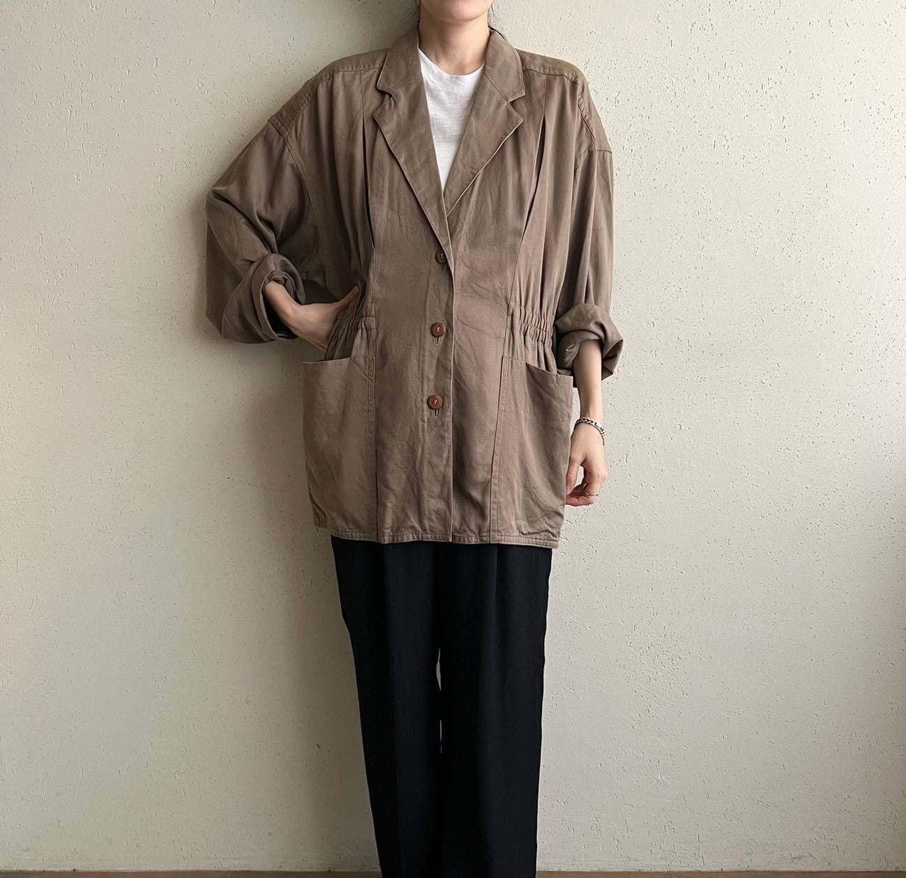 90s Rayon Jacket Made in France