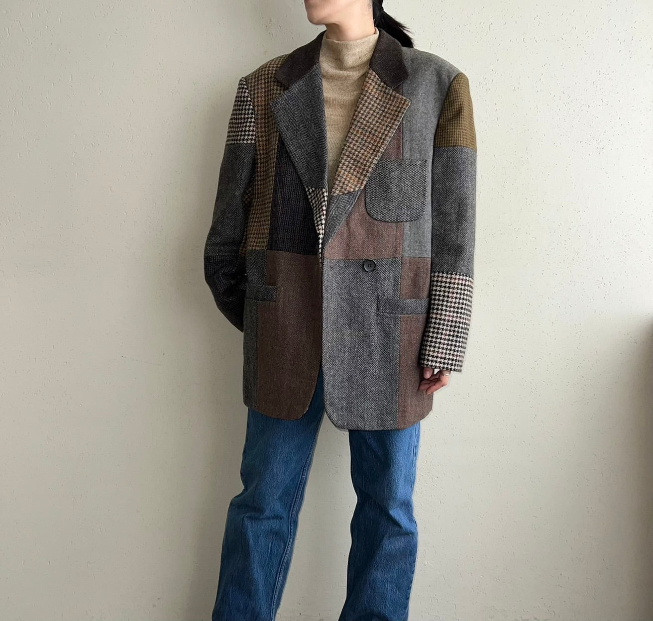 90s Patchwork Jacket