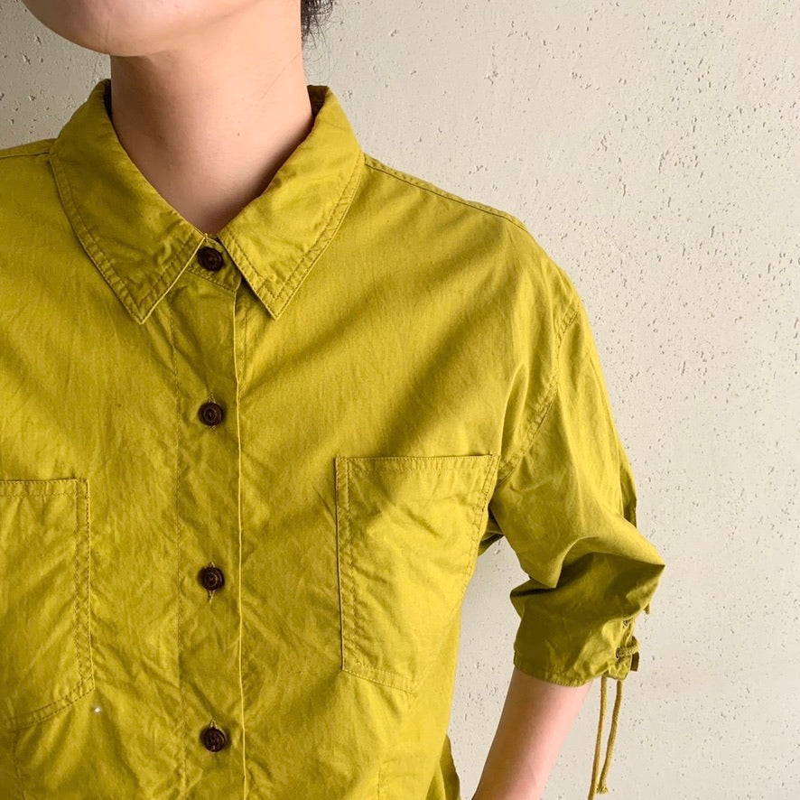90s EURO Lace Up Shirt