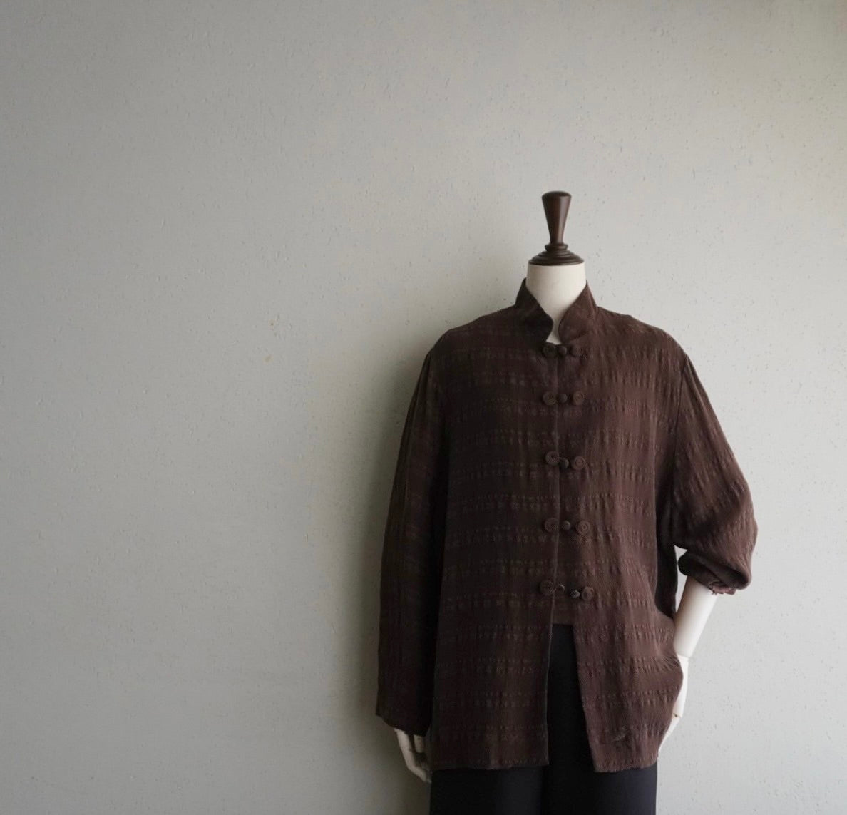 90s Asian Design Blouse Made in USA