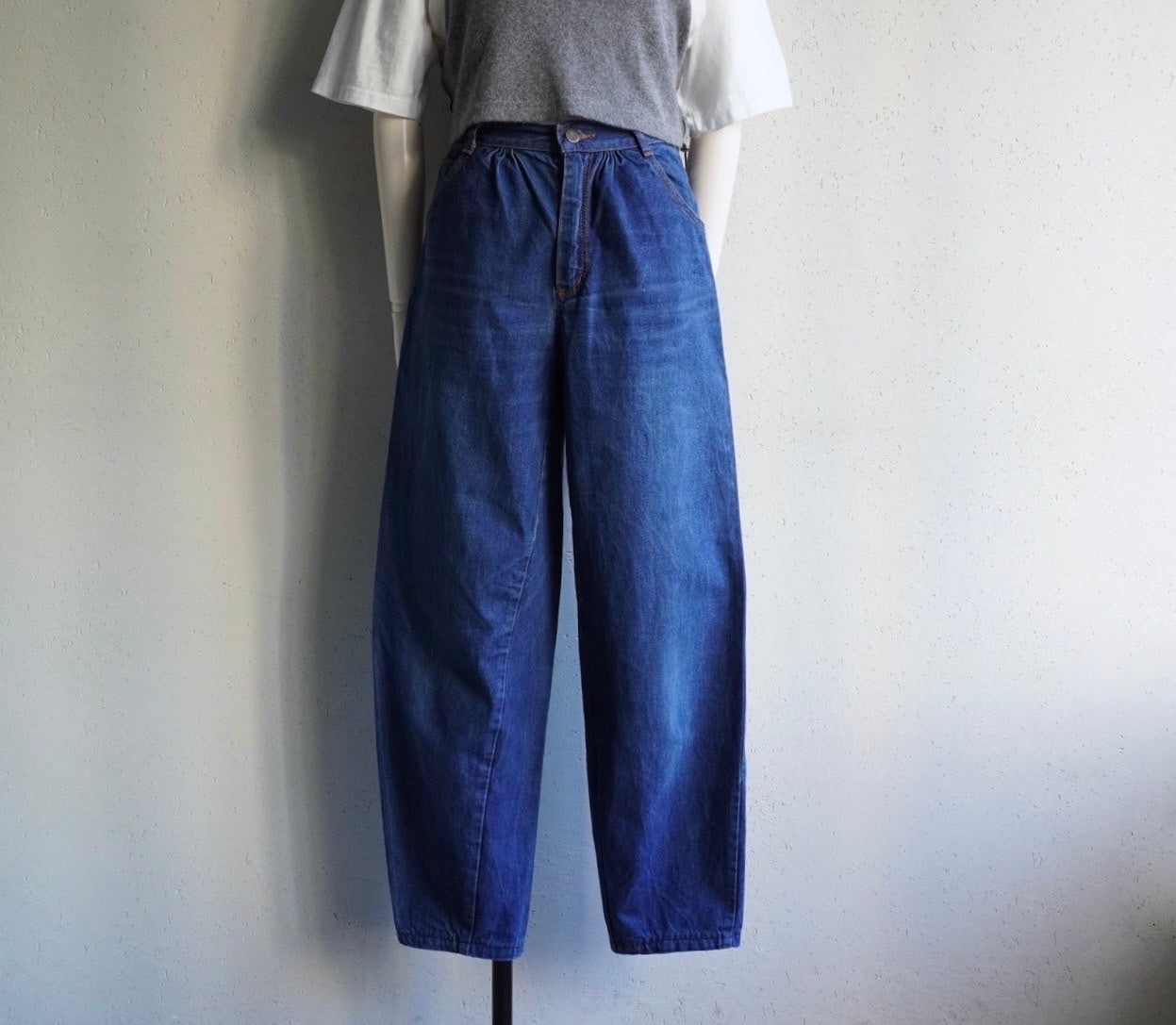 80s ”BENETTON" Wide Denim Pants