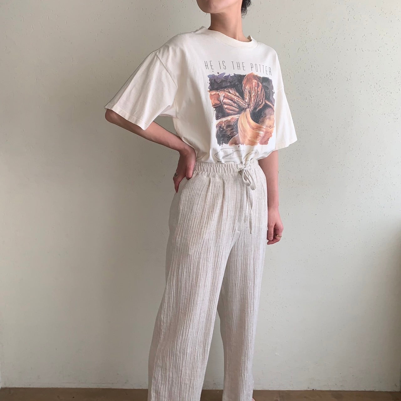 90s Printed T-shirt Made in USA