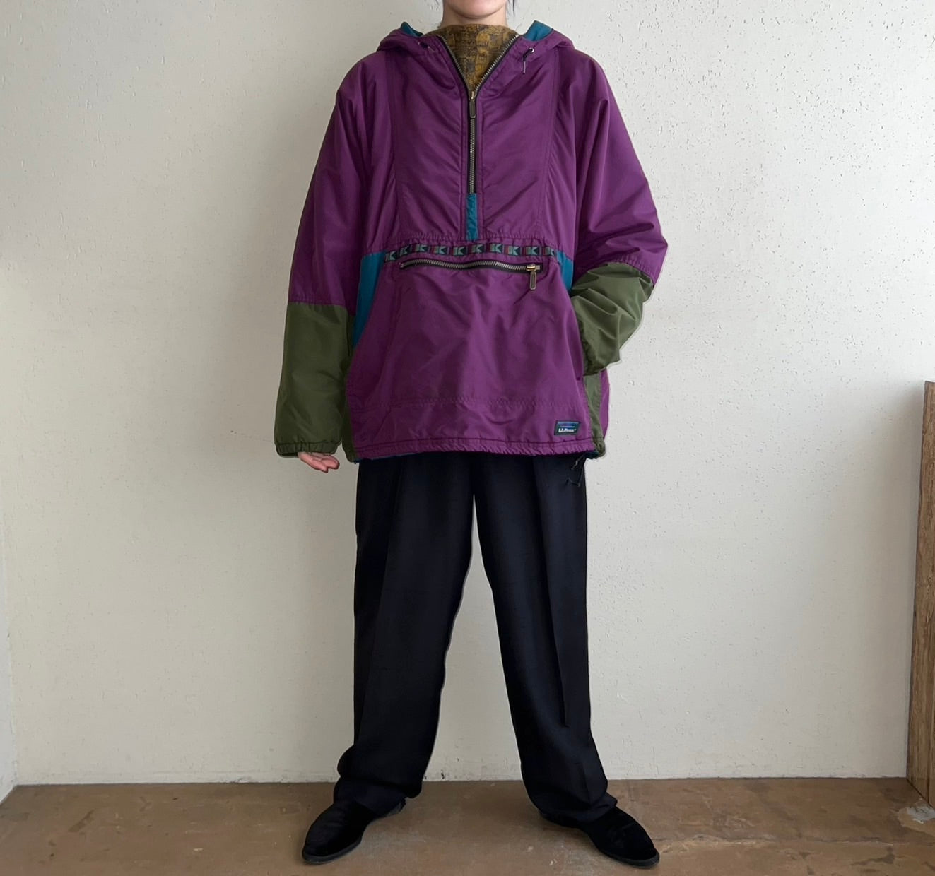 80s "L.L.Bean " Nylon Jacket Made in USA