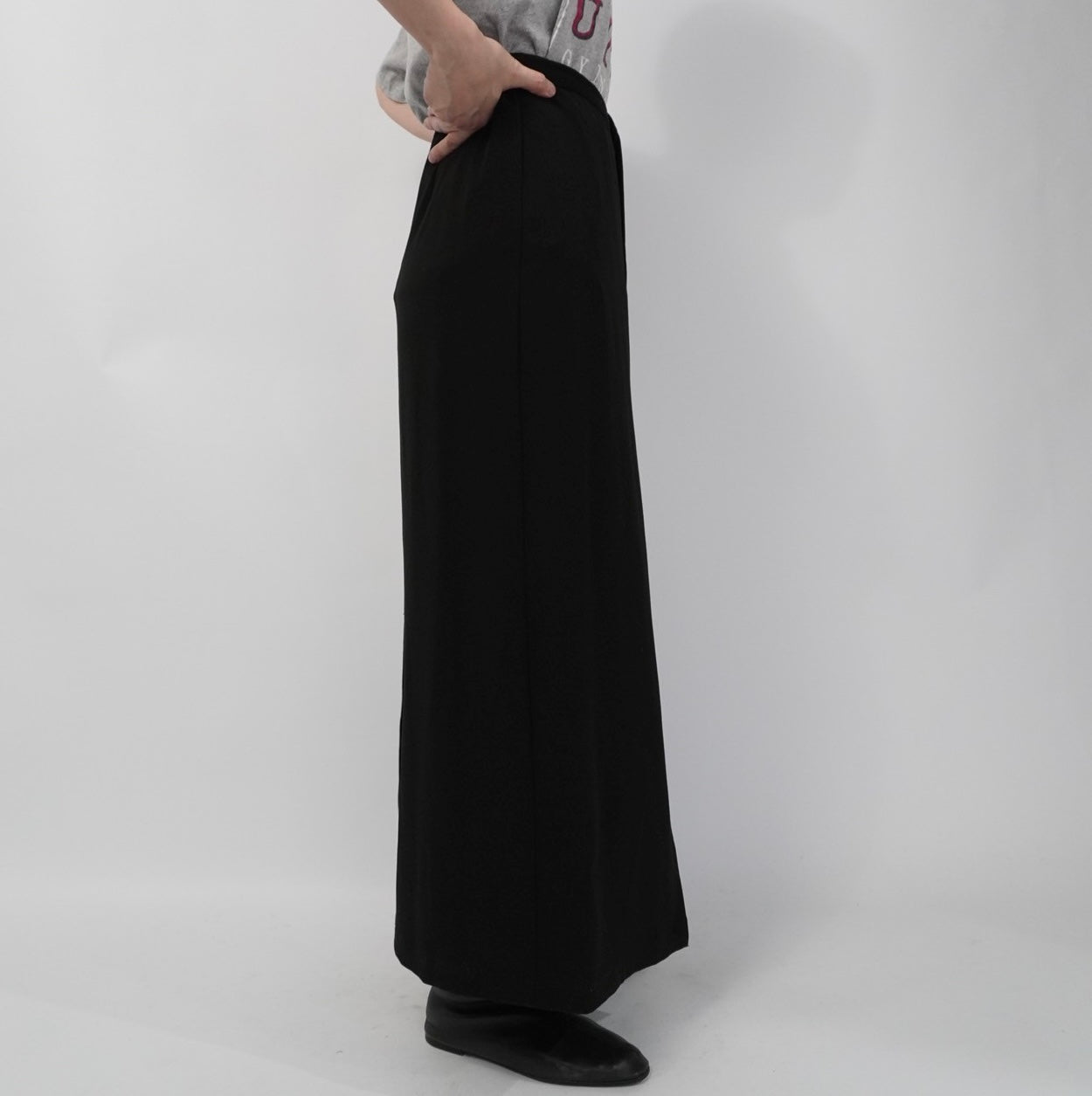 90s Slit Design Skirt