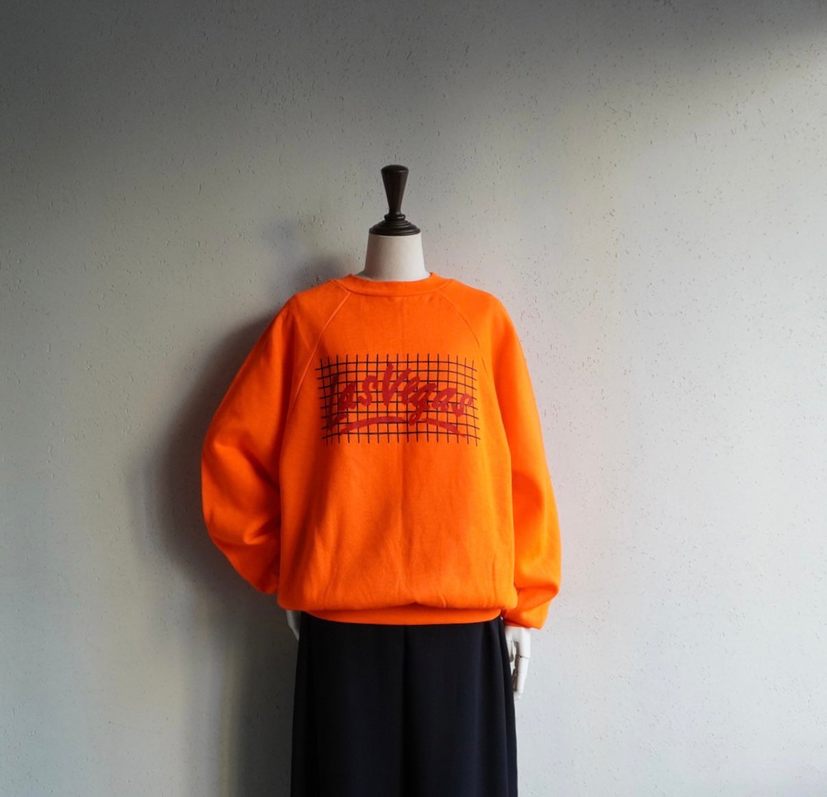 80s Printed Sweater Made in USA