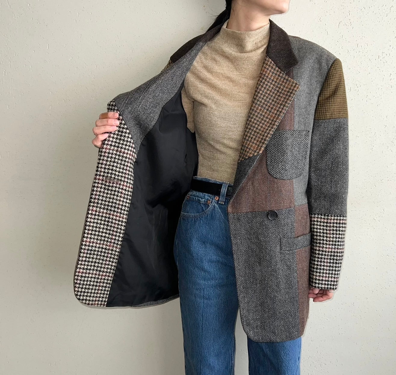 90s Patchwork Jacket