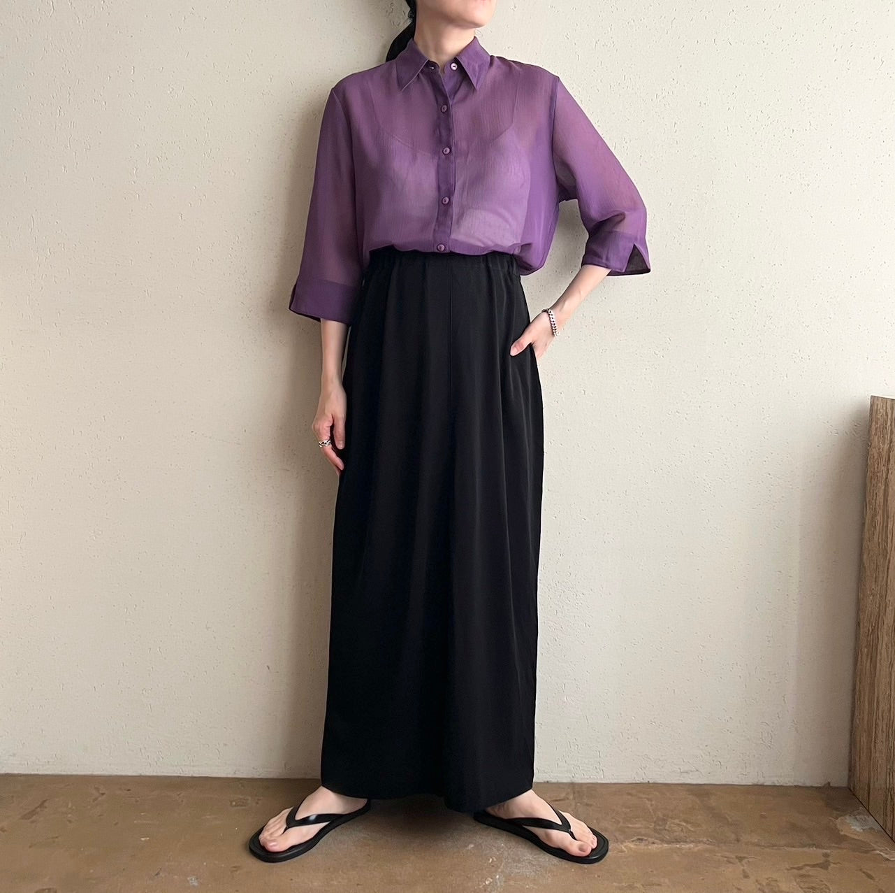 90s EURO Sheer Shirt